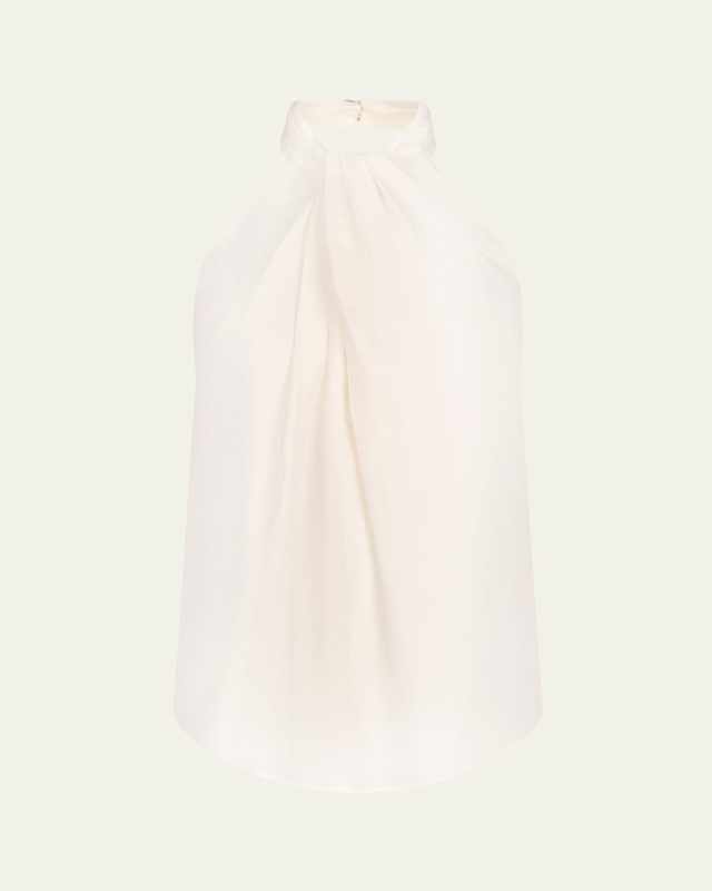 Shela Gathered Halter Blouse